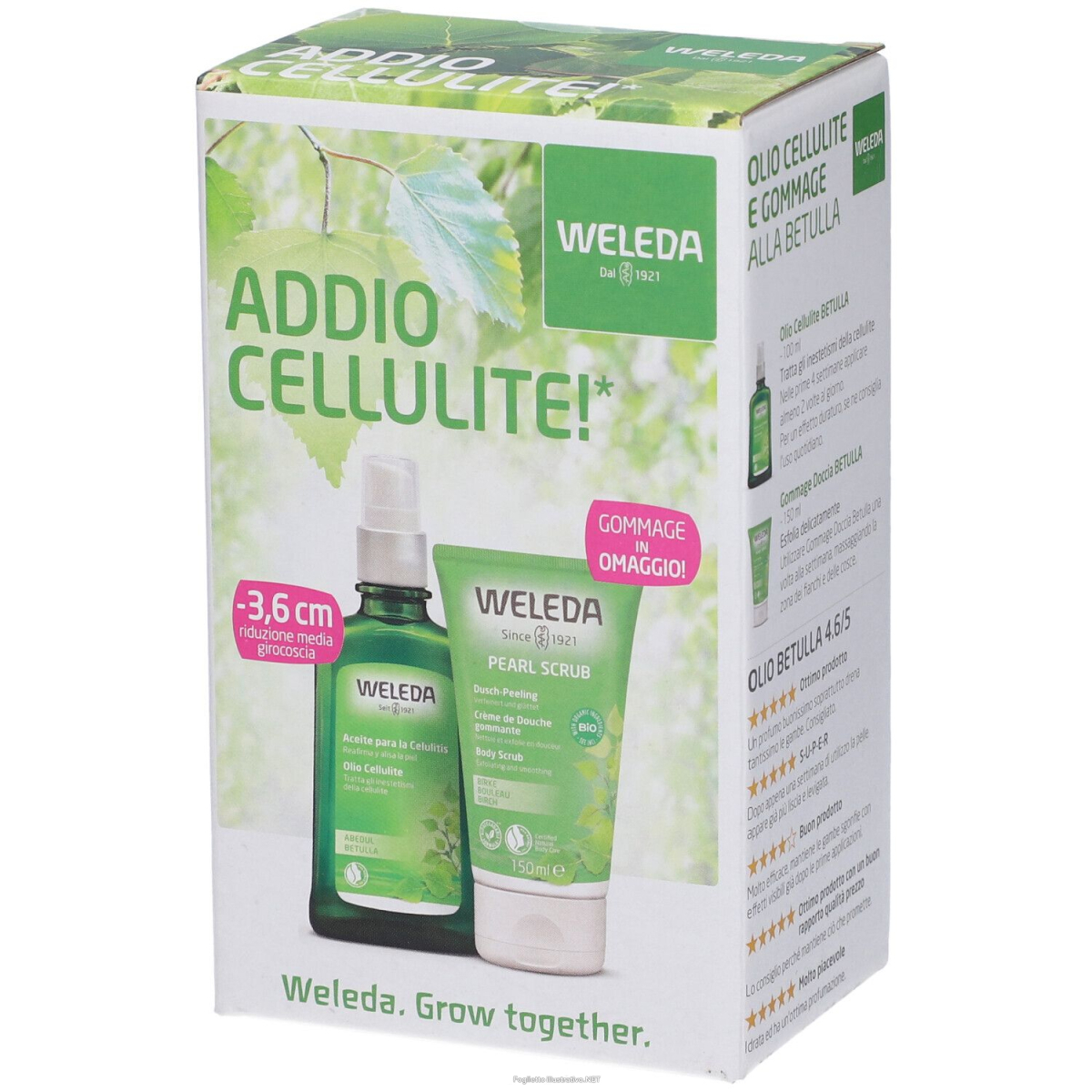 Cerca Offerte di special bipack addio cellulite olio alla betulla + gommage d e acquista online