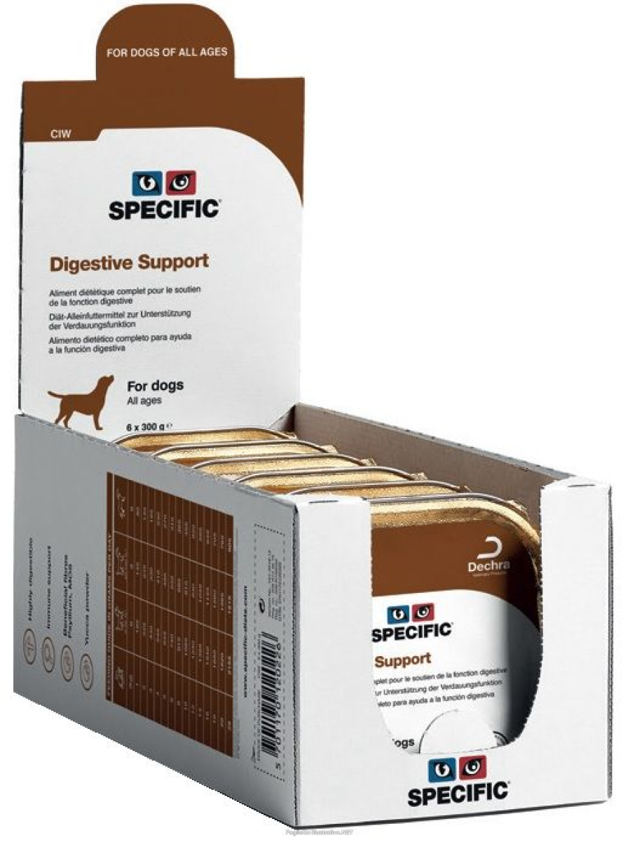 Cerca Offerte di specific cane ciw digestive support 300gr (vaschetta) - dechra e acquista online