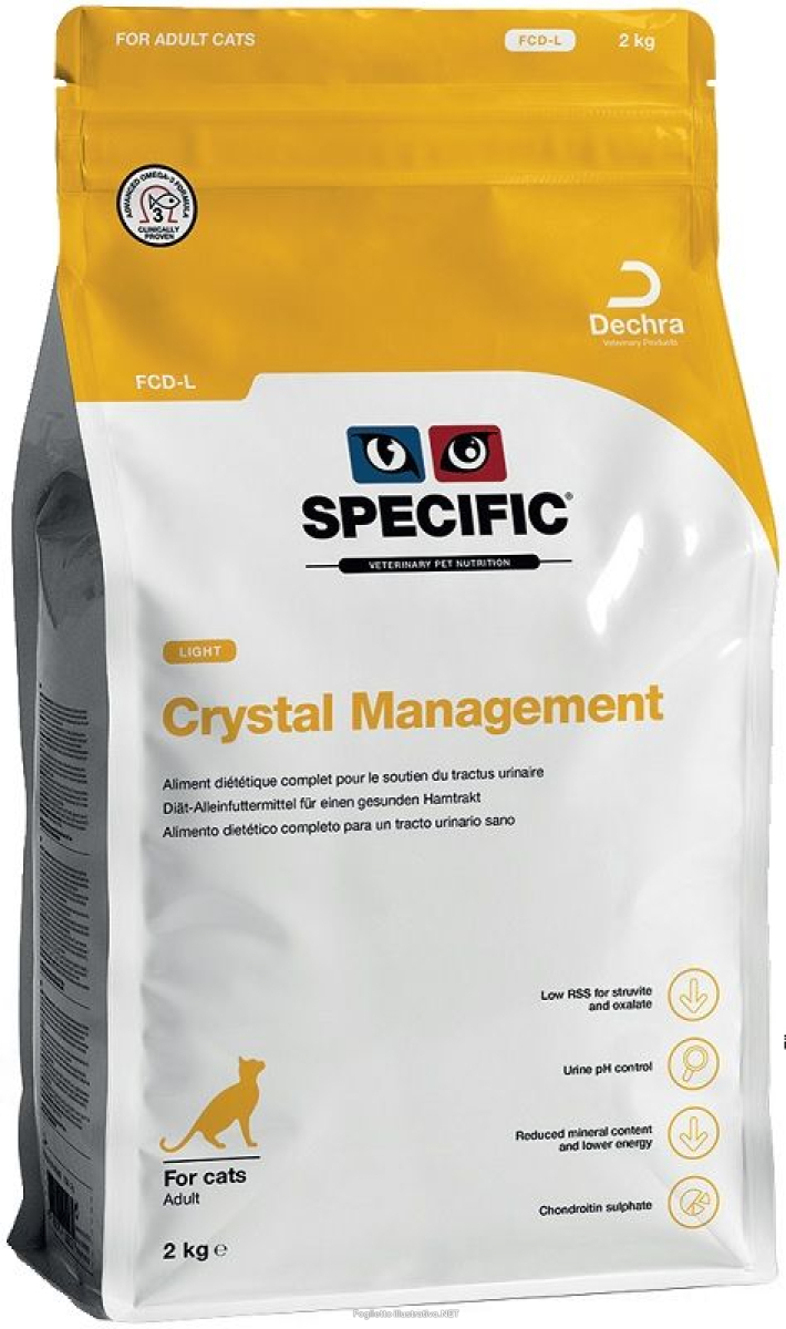 Cerca Offerte di specific gatto cd-l crystal management light 400g - dechra e acquista online