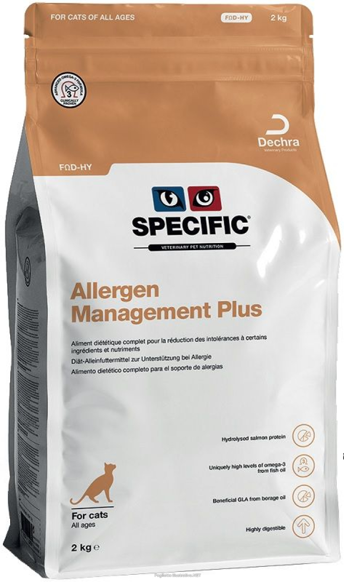 Cerca Offerte di specific gatto fd-hy allergen management plus 400gr - dechra e acquista online
