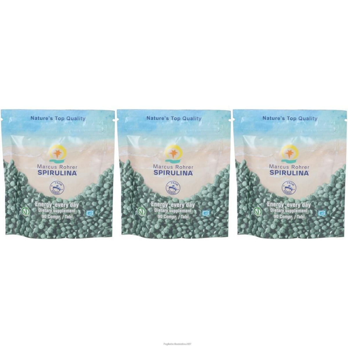 Cerca Offerte di spirulina marcus 90 compresse 3x27 g e acquista online