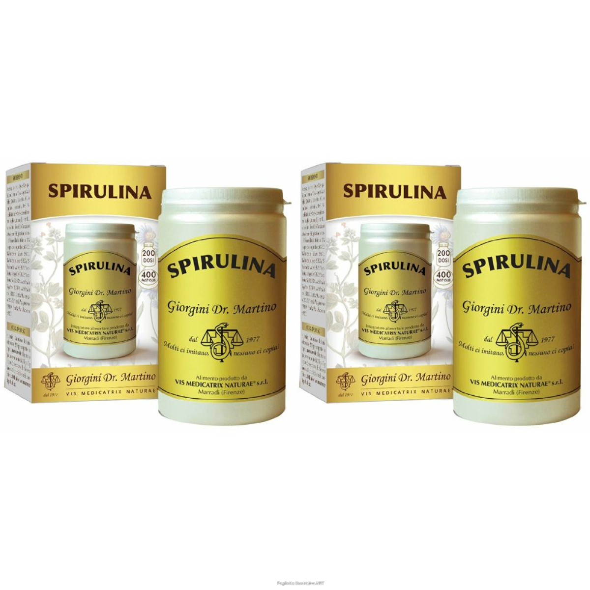 Cerca Offerte di spirulina set da 2 2x400 pz pastiglie e acquista online