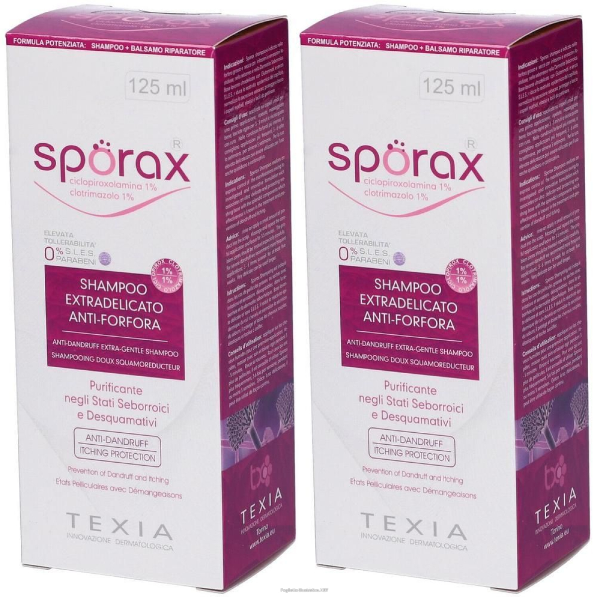 Cerca Offerte di sporax shampoo extradelicato anti-forfora 2x125 ml e acquista online