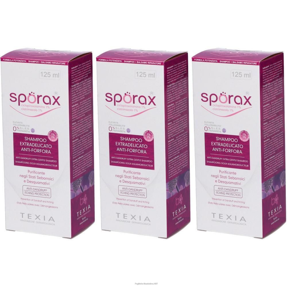 Cerca Offerte di sporax shampoo extradelicato anti-forfora 3x125 ml e acquista online