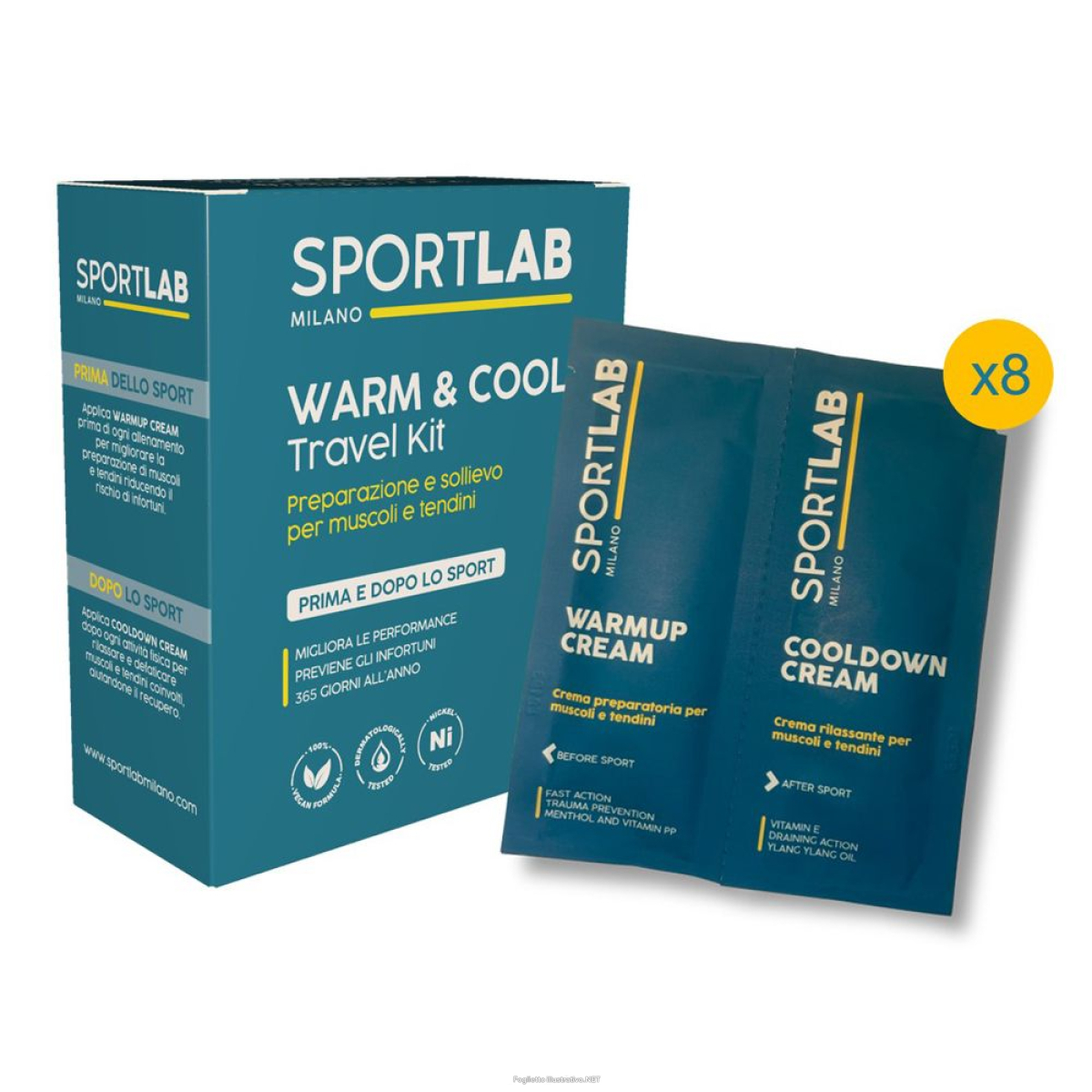 Cerca Offerte di sportlab milano® warm & cool travel kit preparazione e recupero per mu e acquista online