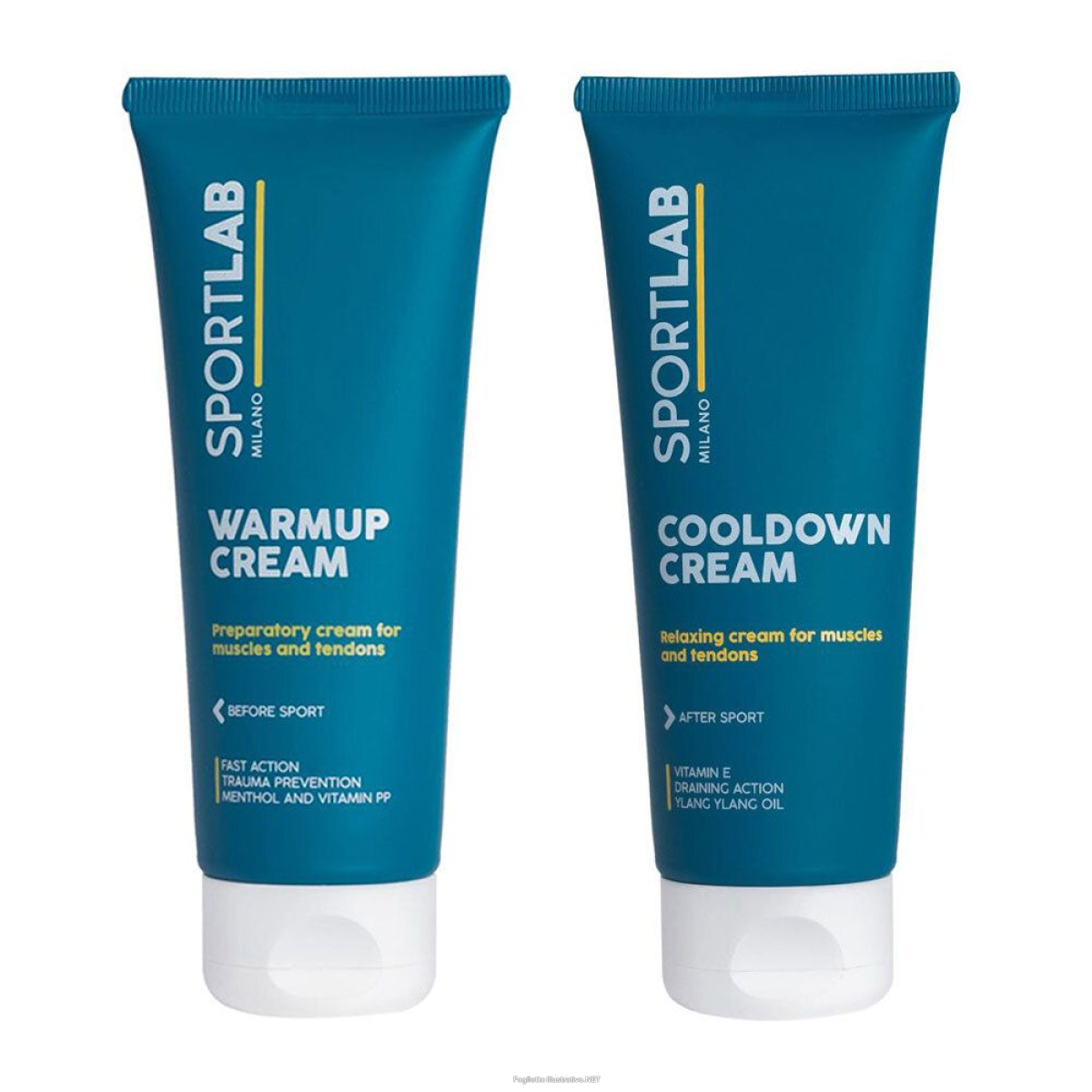 Cerca Offerte di sportlab milano® warmup cream + cooldown 100+100 ml crema e acquista online