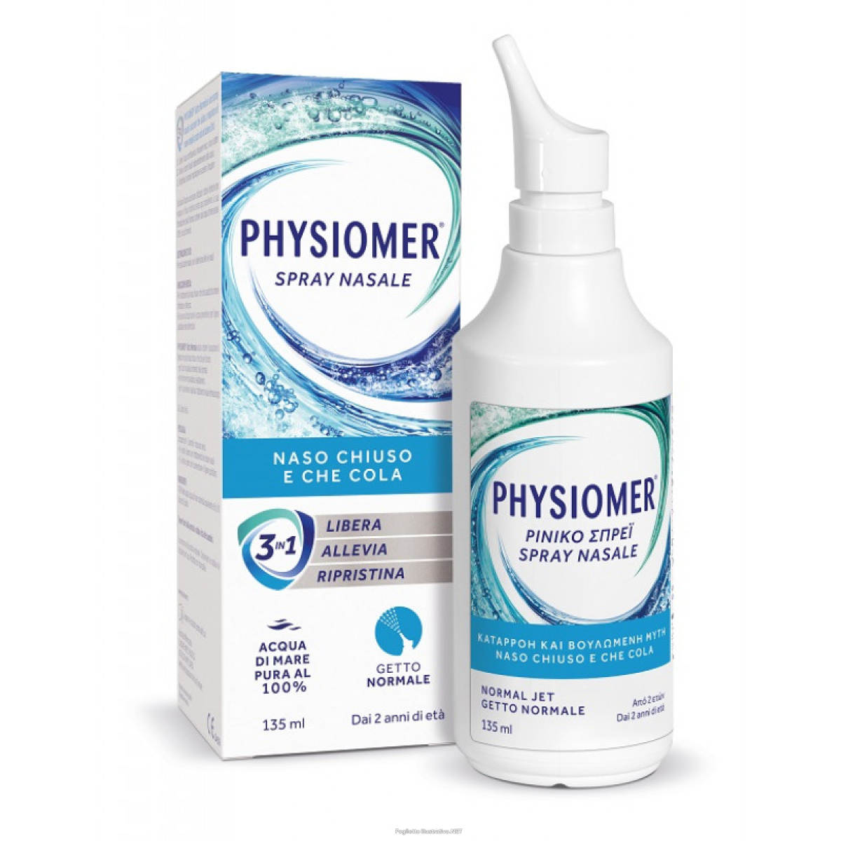 Cerca Offerte di spray nasale physiomer getto normale 135 ml e acquista online