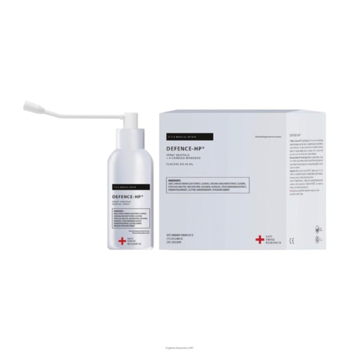Cerca Offerte di spray protettivo mucosa vaginale defence hp genital 40 ml + 4 cannule monouso e acquista online