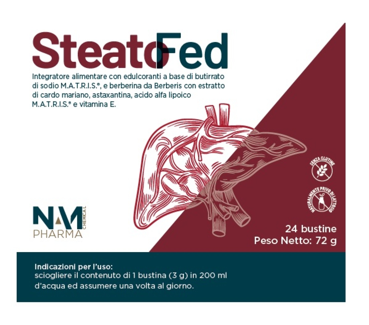 Cerca Offerte di Steatofed integratore per la funzionalità epatica e la protezione dallo stress ossidativo 24 bustine e acquista online