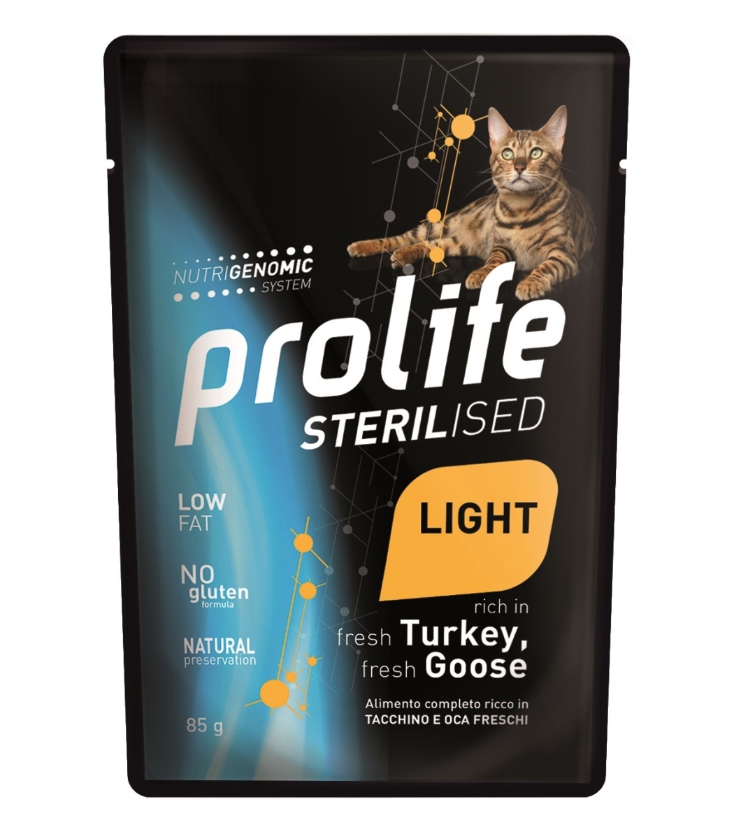Cerca Offerte di Sterilised light grainfree sensitive tacchino e oca - alimento completo per gatti adulti sterilizzati 85 gr e acquista online