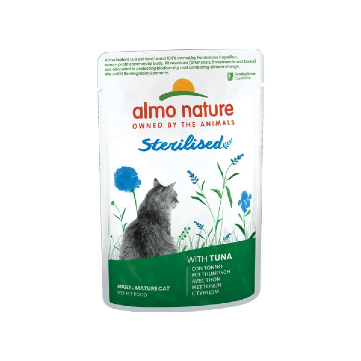 Cerca Offerte di Sterilised tonno - alimento umido completo per gatti adulti sterilizzati 70 gr e acquista online