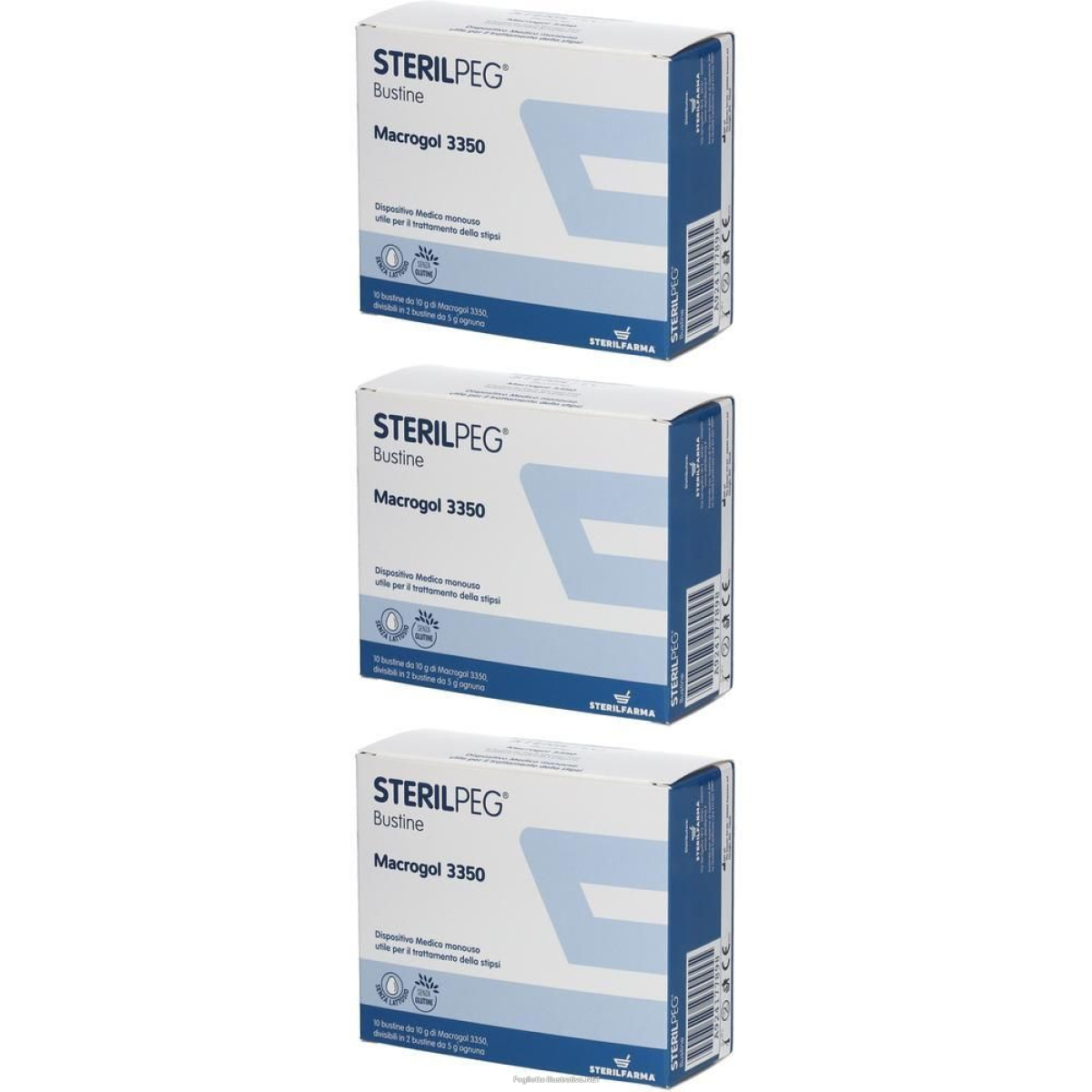 Cerca Offerte di sterilpeg macrogol 3350 3x10x10 g bustina e acquista online