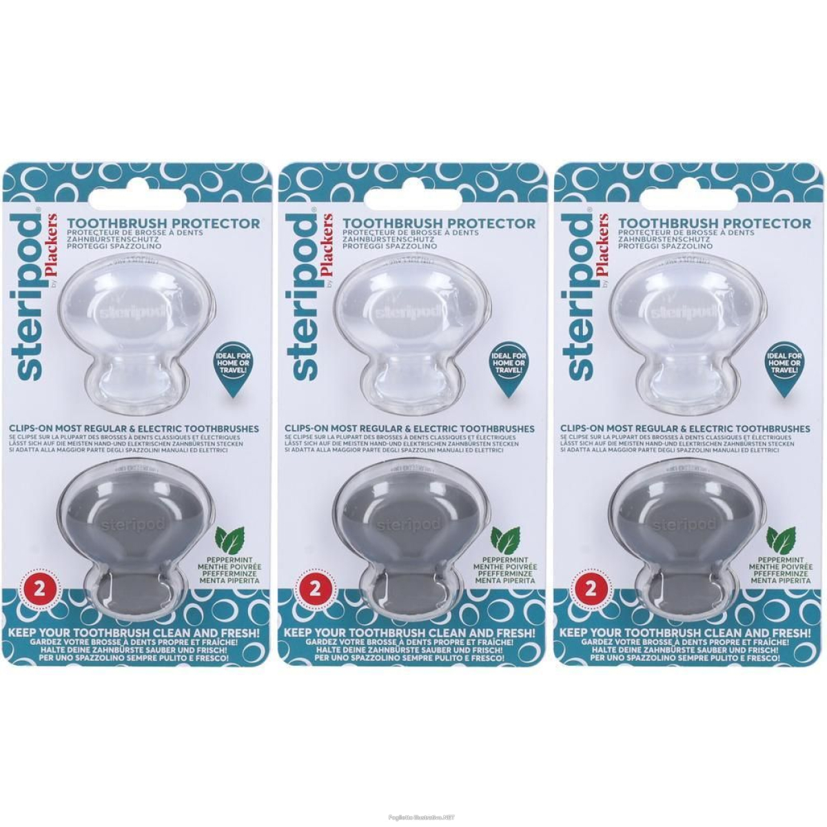 Cerca Offerte di steripod clip proteggi spazzolino 2 pezzi 3x2 st e acquista online