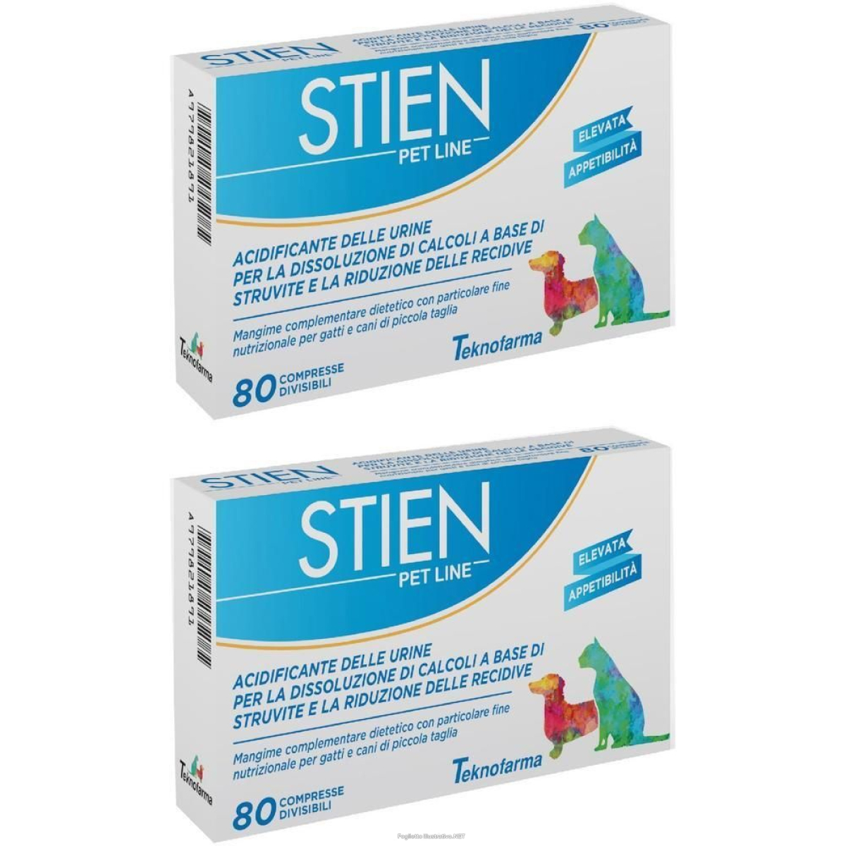 Cerca Offerte di stien pet line gatti/cani piccola taglia 80 compresse divisibili 2x80 e acquista online