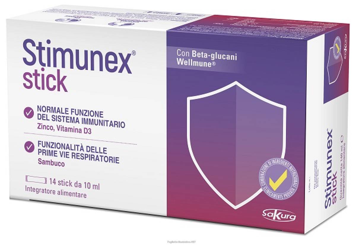 Cerca Offerte di stimunex integratore per il sistema immunitario e le prime vie respiratorie 14 stick x 10ml e acquista online