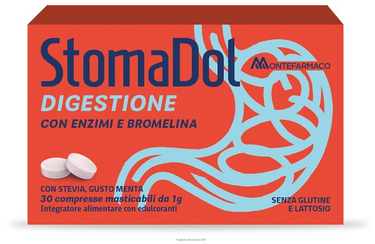 Cerca Offerte di stomadol digestione integratore per la funzione digestiva e i gas intestinali 30 compresse masticabili e acquista online