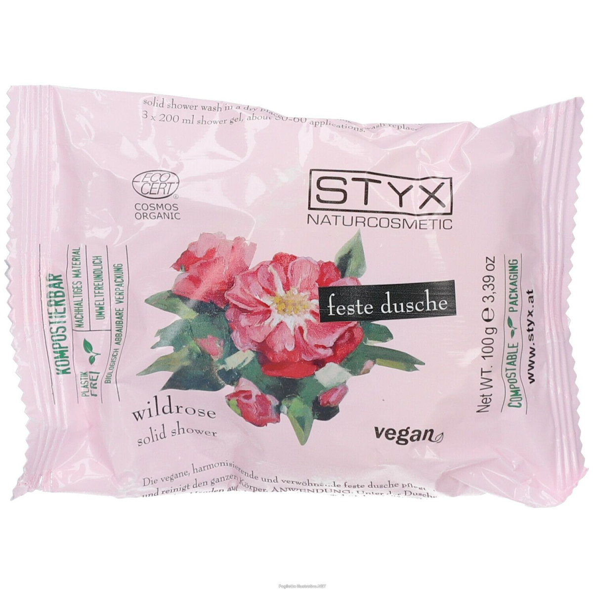 Cerca Offerte di styx wild rose solid shower cosmos org. 100 g gel doccia e acquista online