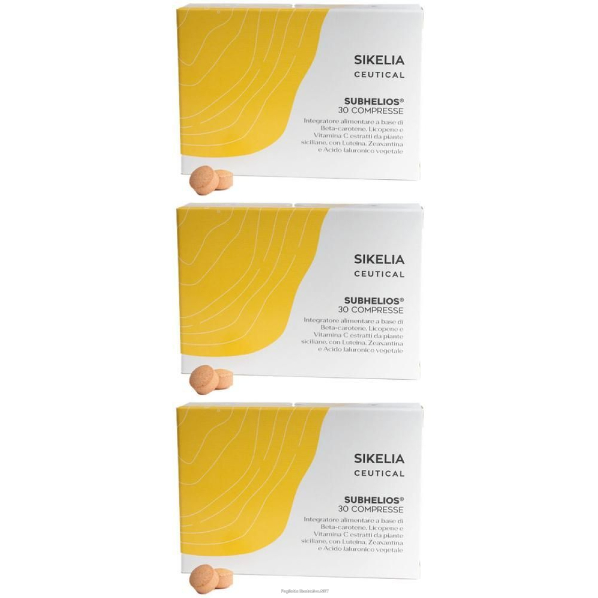 Cerca Offerte di subhelios 30 compresse 3x19,5 g e acquista online