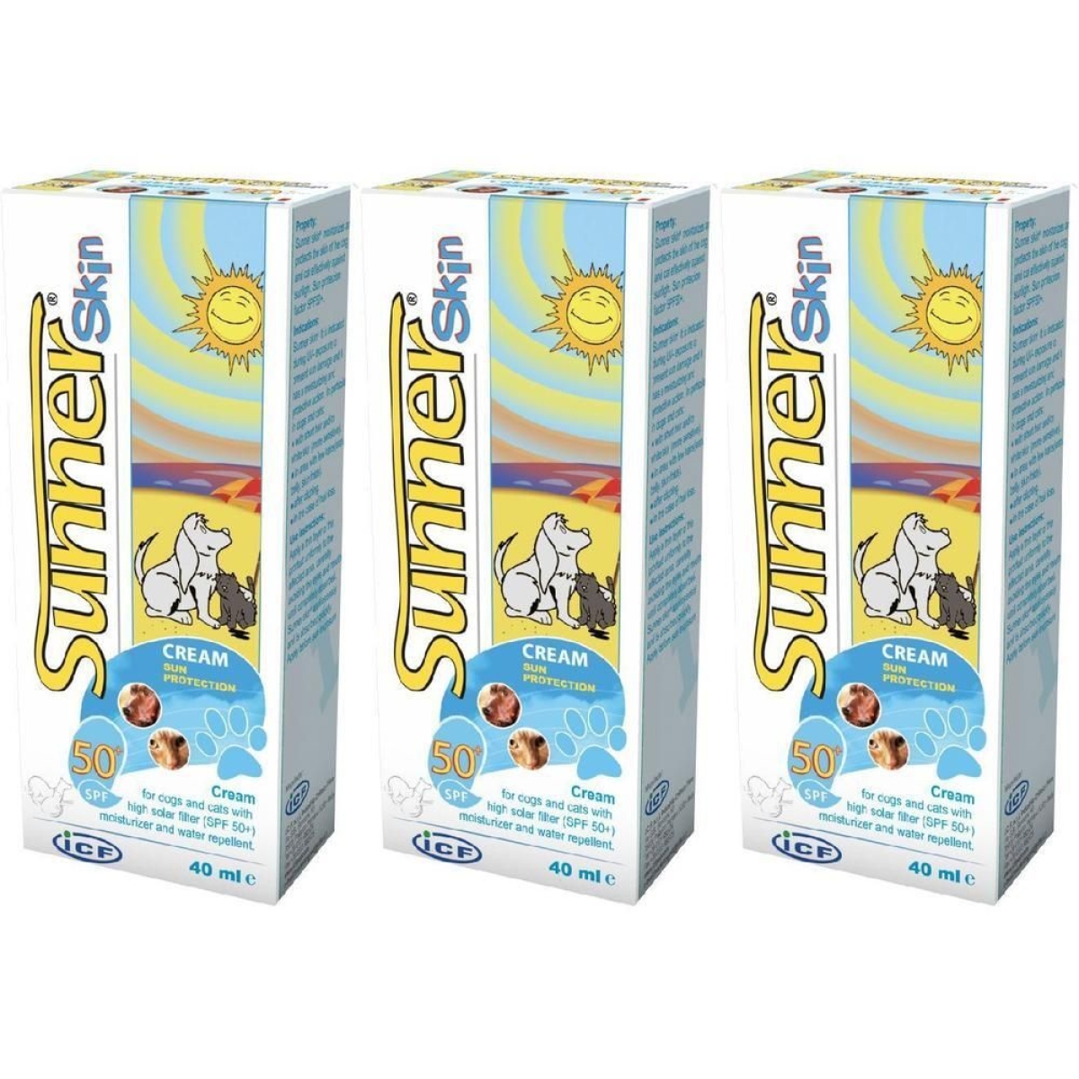 Cerca Offerte di sunnerskin 40ml 3x40 ml crema solare e acquista online