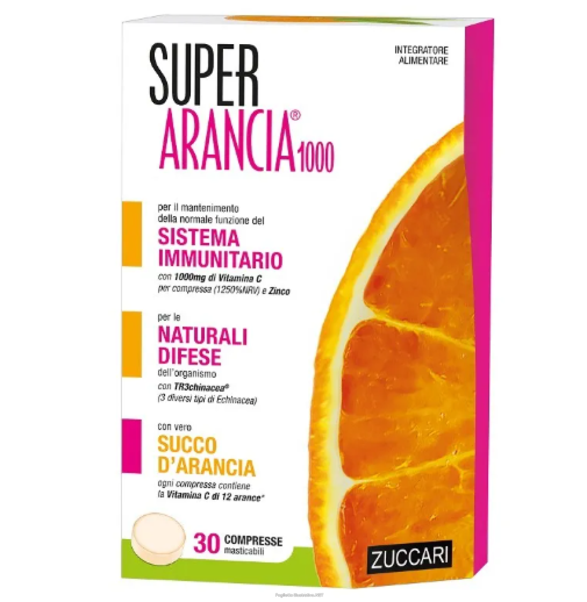 Cerca Offerte di super arancia 1000 - formato 30  compresse masticabili e acquista online