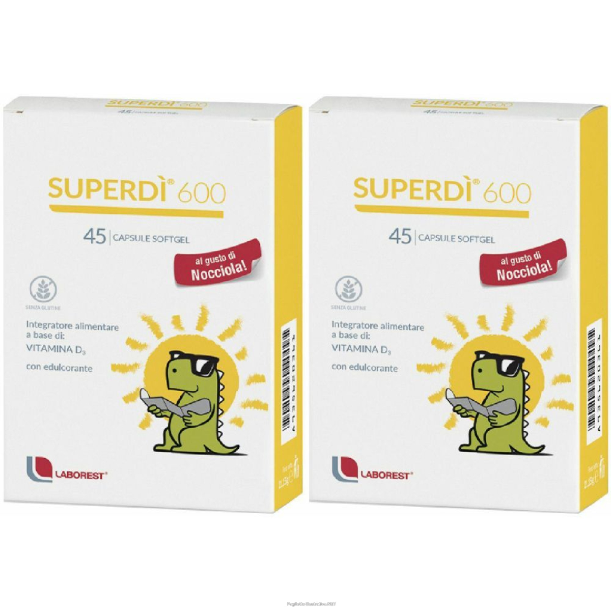 Cerca Offerte di super di® 600 u.i. gusto nocciola set da 2 2x45 pz capsule e acquista online