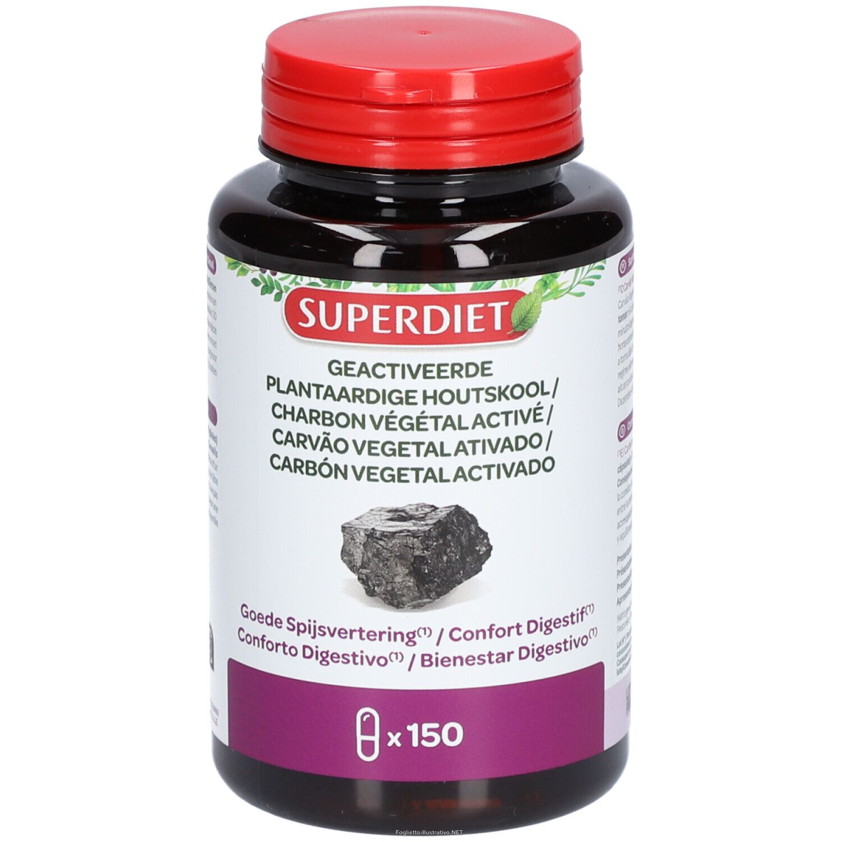Cerca Offerte di super diet activated carbone vegetale 150 pz capsule e acquista online