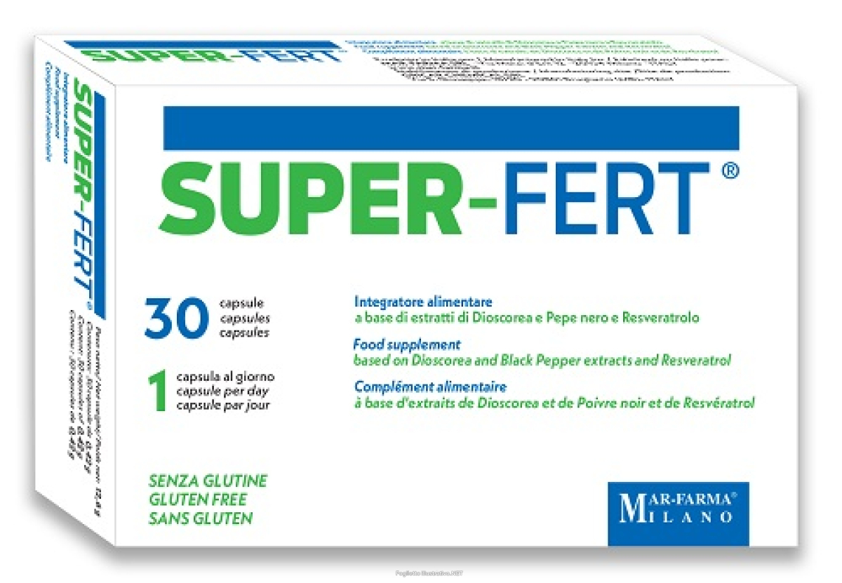 Cerca Offerte di super-fert integratore per il benessere femminile e il ciclo mestruale 30 capsule e acquista online