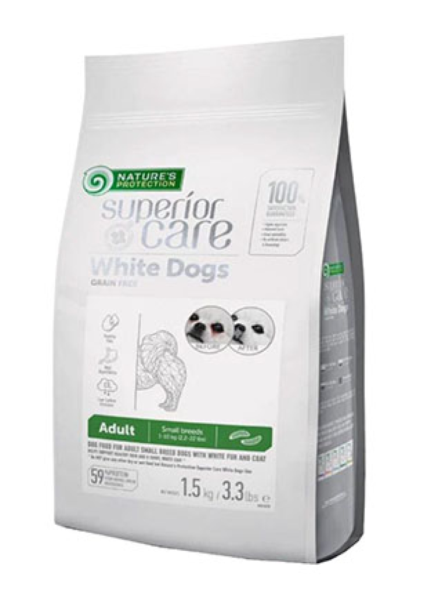 Cerca Offerte di Superior care white dog con proteine di insetti - cibo secco per cani adulti di taglia piccola con manto chiaro 1.5 kg e acquista online