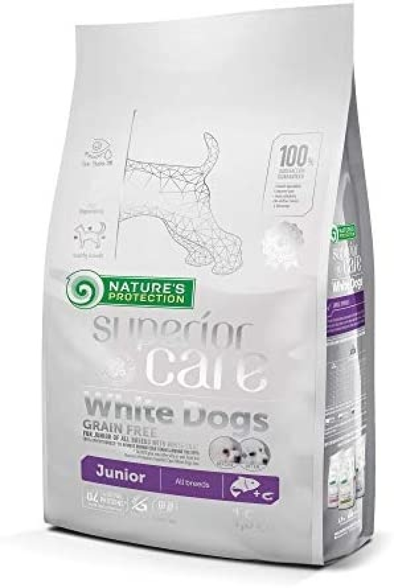 Cerca Offerte di Superior care white dogs junior small and mini al pesce - alimento completo per cani con manto bianco 1,5 kg e acquista online