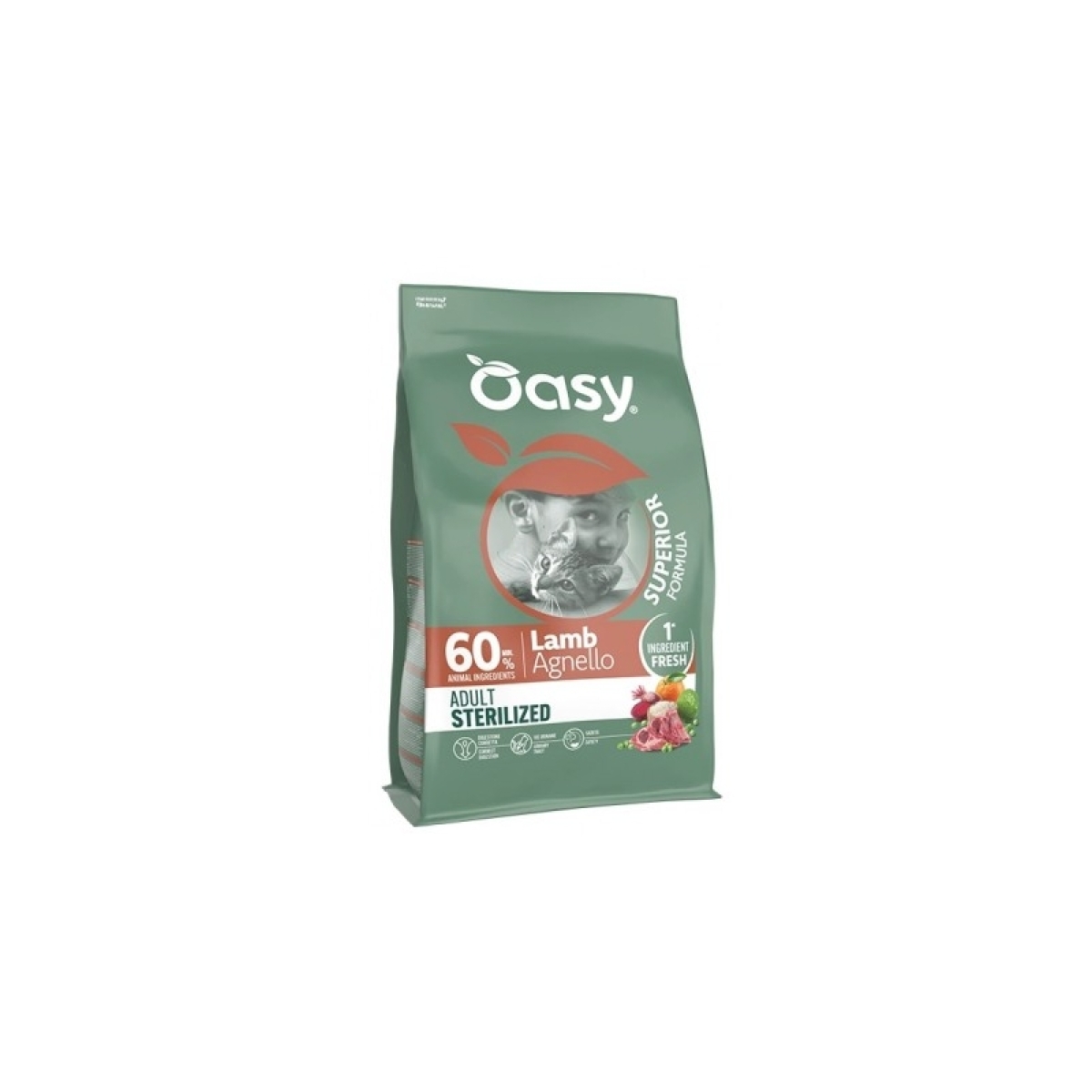 Cerca Offerte di Superior formula adult sterilized all'agnello - alimento completo per gatti adulti sterilizzati 300 gr e acquista online