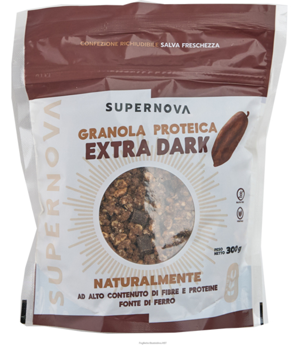 Cerca Offerte di supernova granola proteica extra dark senza glutine 300 grammi e acquista online