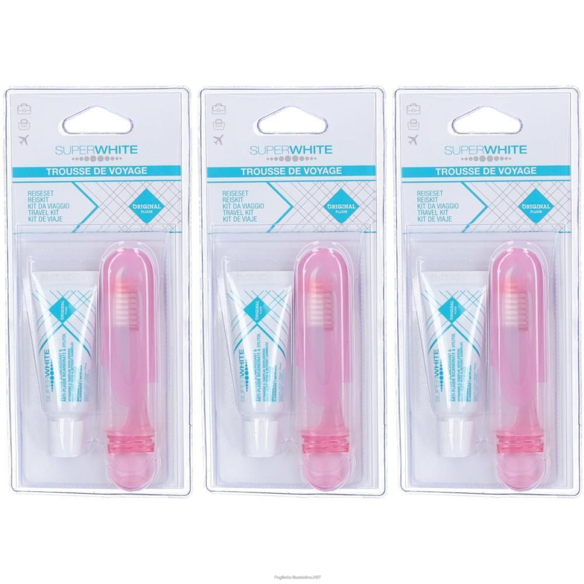 Cerca Offerte di superwhite trousse de voyage con spazzolino da viaggio e dentifricio 1 e acquista online