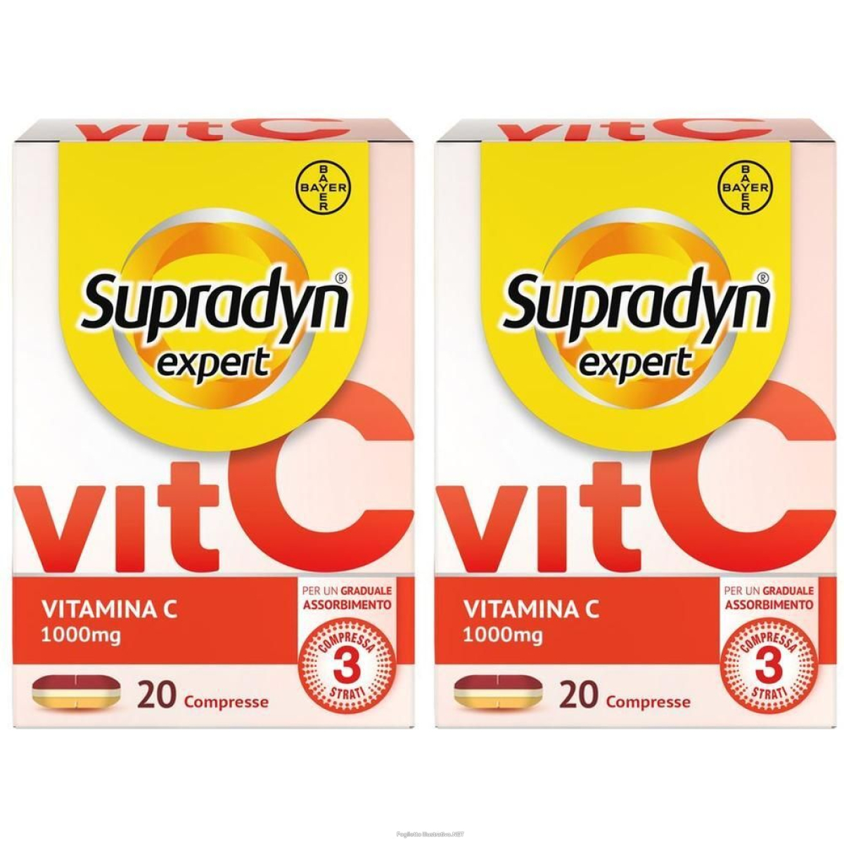 Cerca Offerte di supradyn expert vitamina c 1000mg sistema immunitario assorbimento gra e acquista online