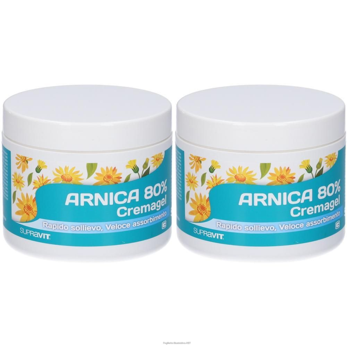 Cerca Offerte di supravit crema gel arnica 80% 2x500 ml e acquista online