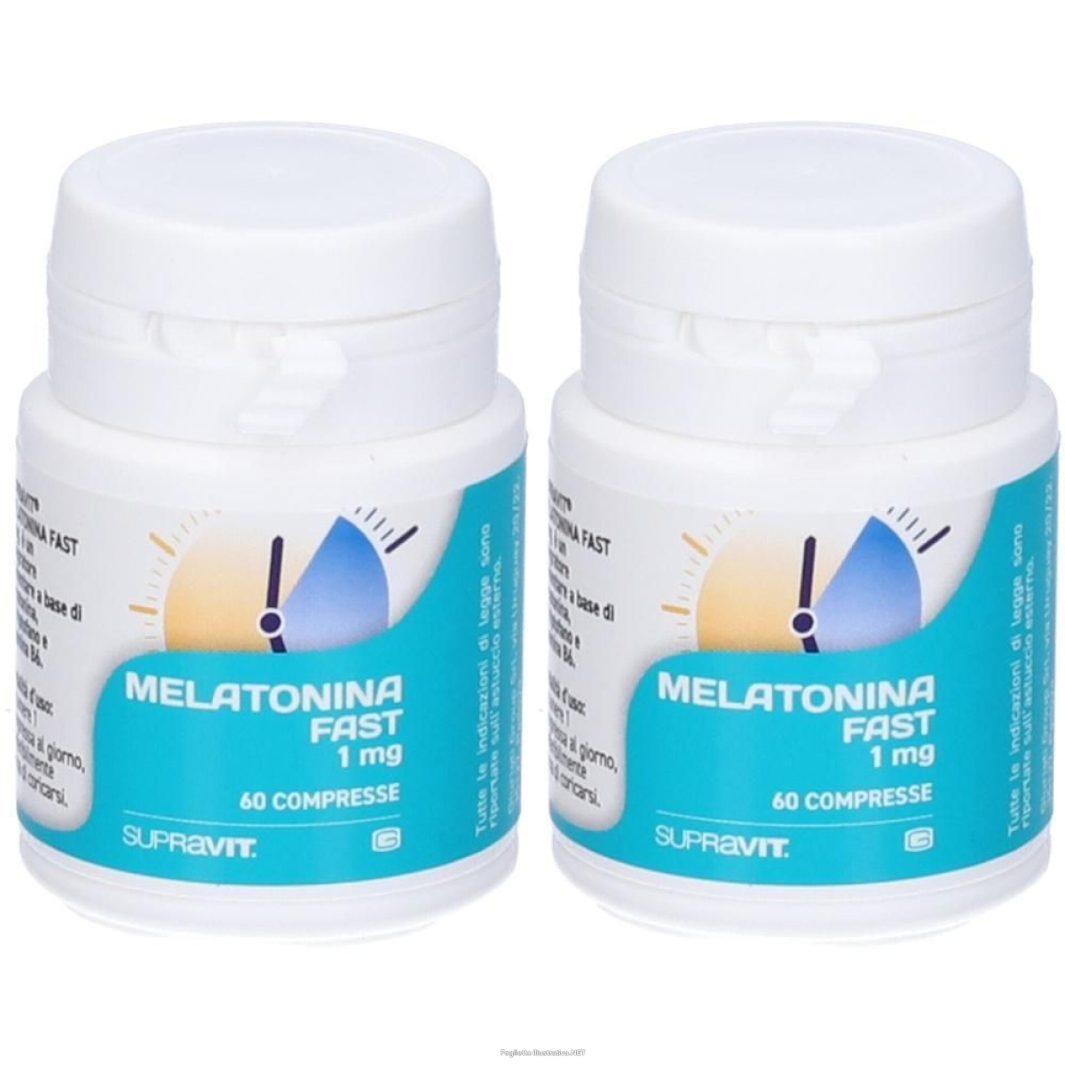 Cerca Offerte di supravit® fast melatonina 1 mg 2x60 pz compresse e acquista online