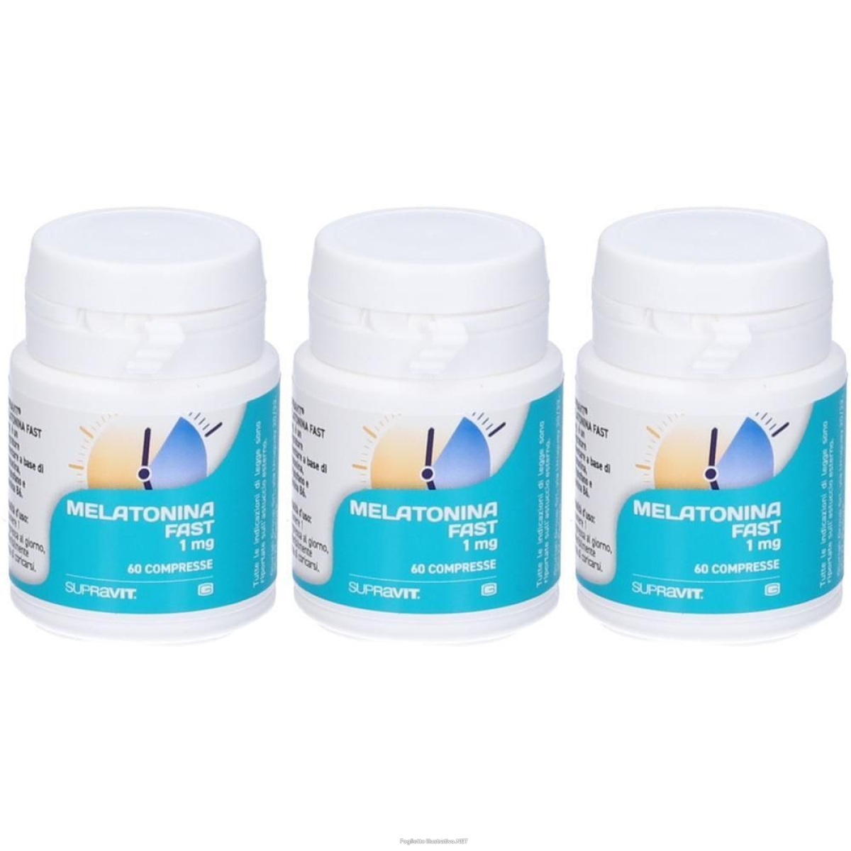 Cerca Offerte di supravit® fast melatonina 1 mg 3x60 pz compresse e acquista online