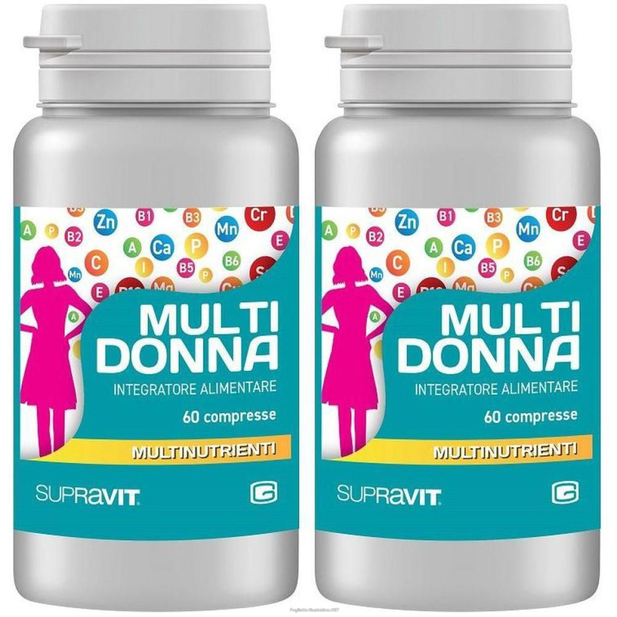 Cerca Offerte di supravit multi donna compresse 2x60 pz e acquista online