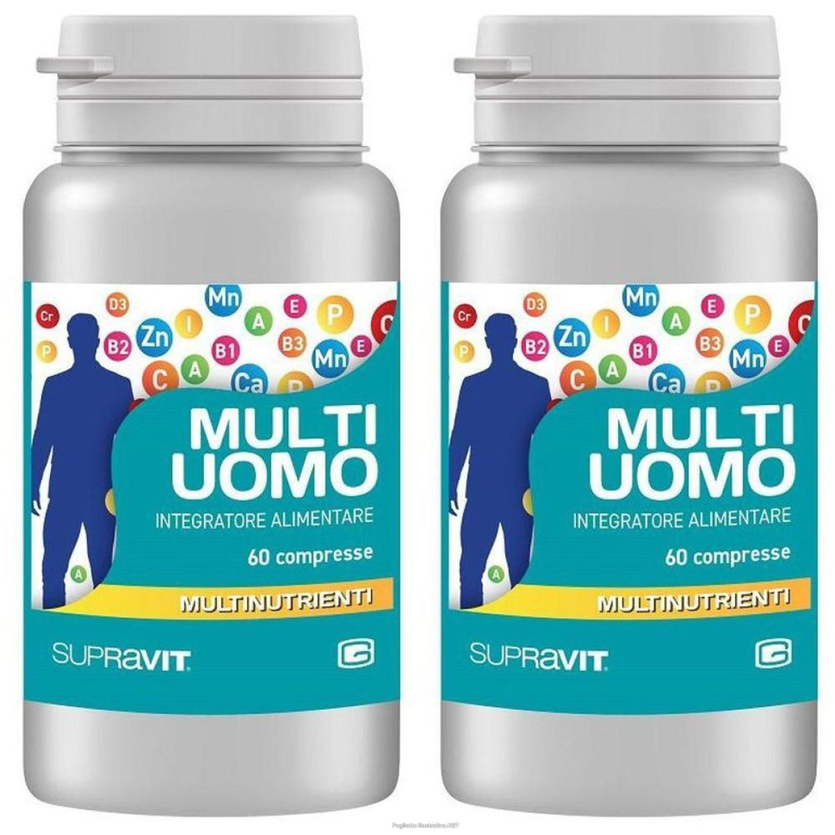 Cerca Offerte di supravit multi uomo compresse 2x60 pz e acquista online