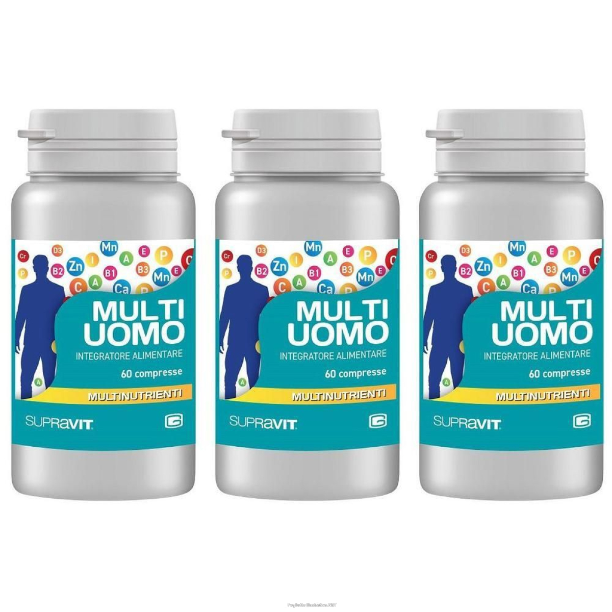 Cerca Offerte di supravit multi uomo compresse 3x60 pz e acquista online