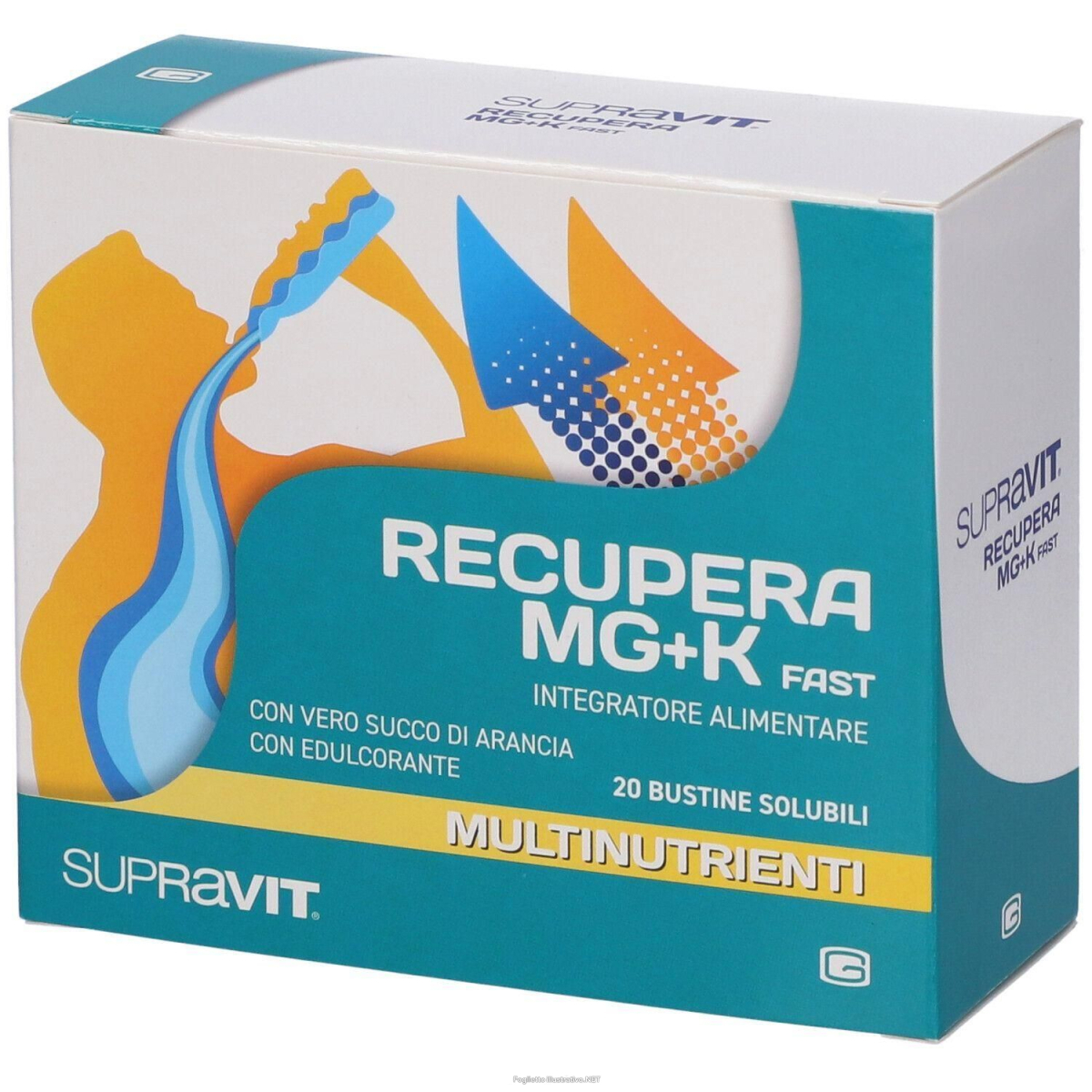 Cerca Offerte di supravit recupera mg+k bustine 4x20 pz bustina e acquista online