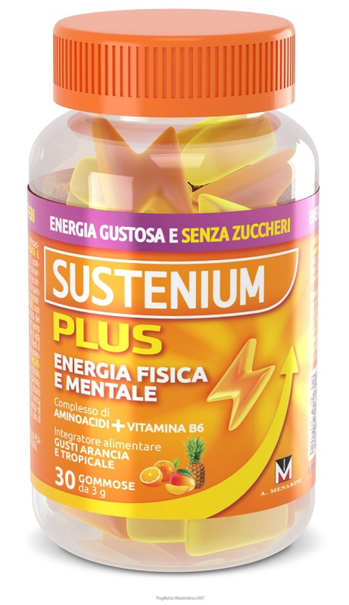 Cerca Offerte di sustenium plus - integratore alimentare energizzante per stanchezza fisica e mentale - 30 gommose e acquista online