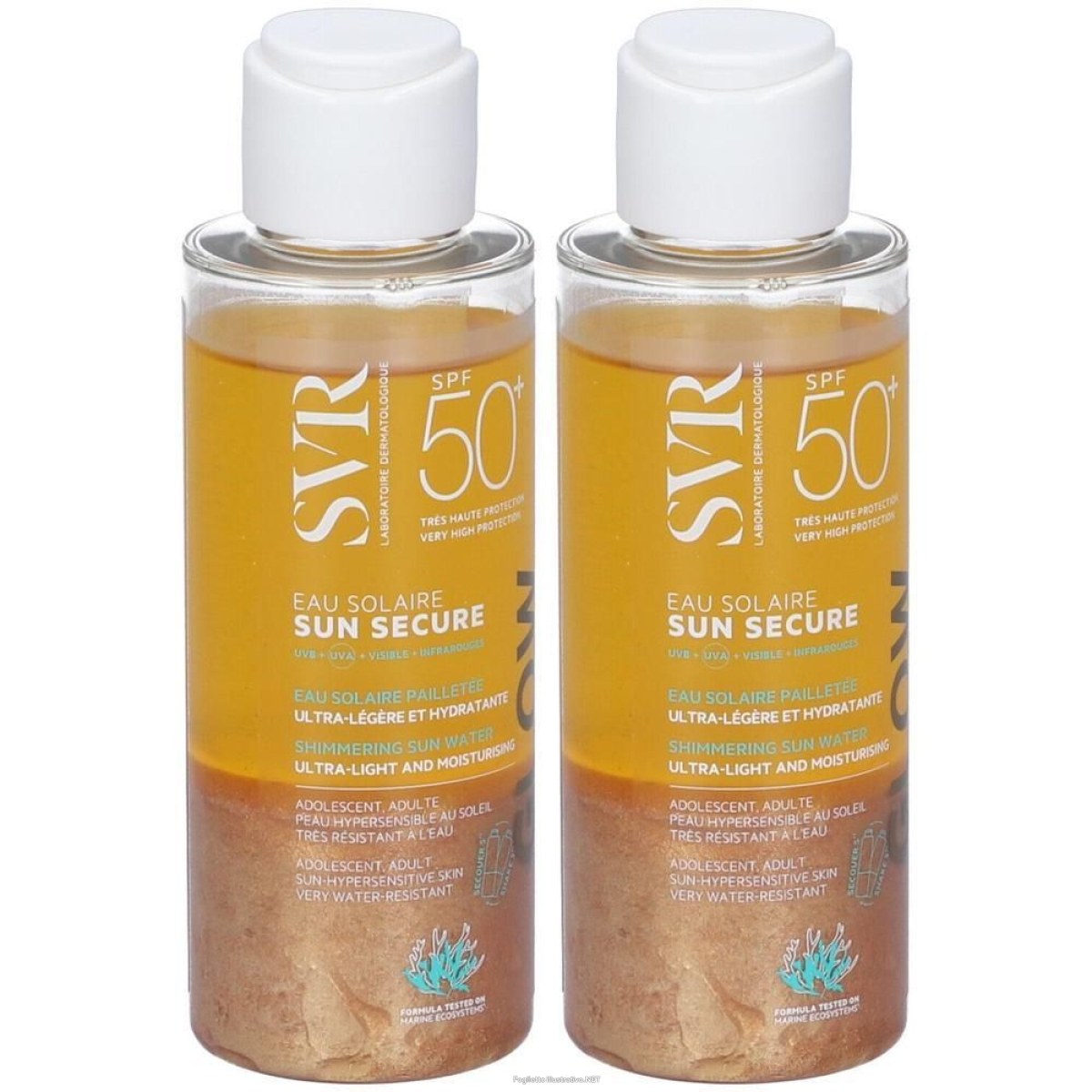Cerca Offerte di svr acqua solare sun secure glow spf50+ 100 ml crema e acquista online