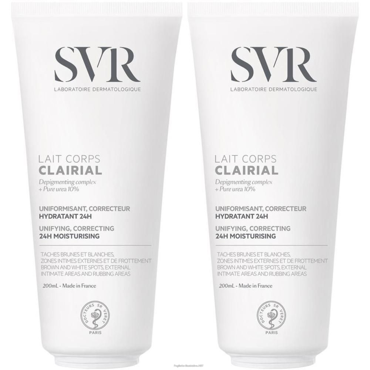 Cerca Offerte di svr clairial latte corpo 2x200 ml e acquista online
