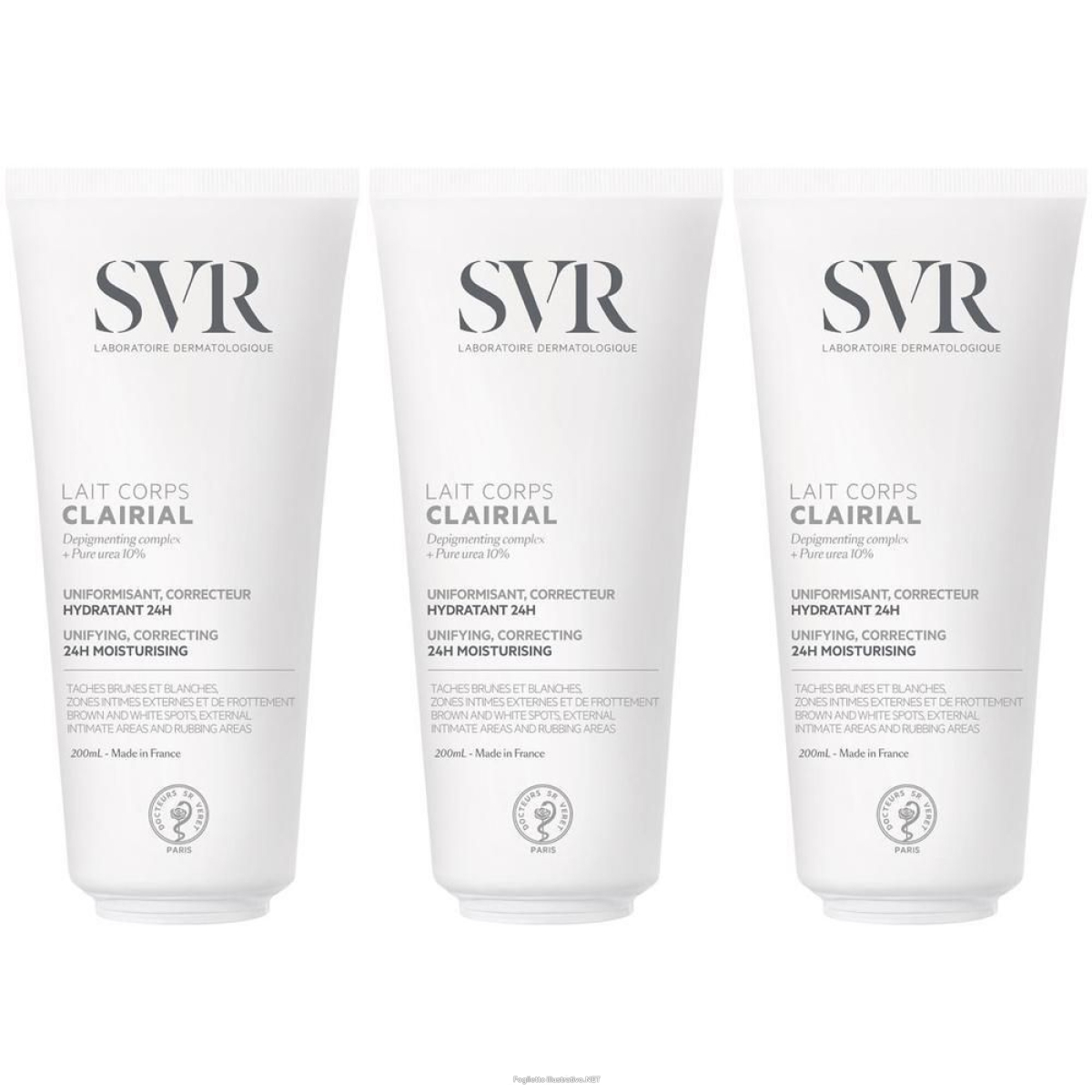 Cerca Offerte di svr clairial latte corpo 3x200 ml e acquista online