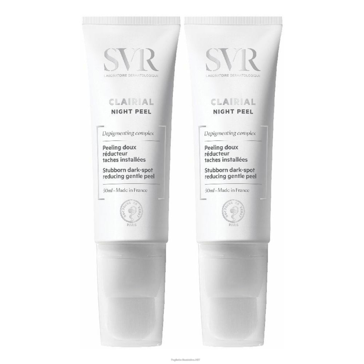 Cerca Offerte di svr clairial night peel set da 2 2x50 ml crema e acquista online
