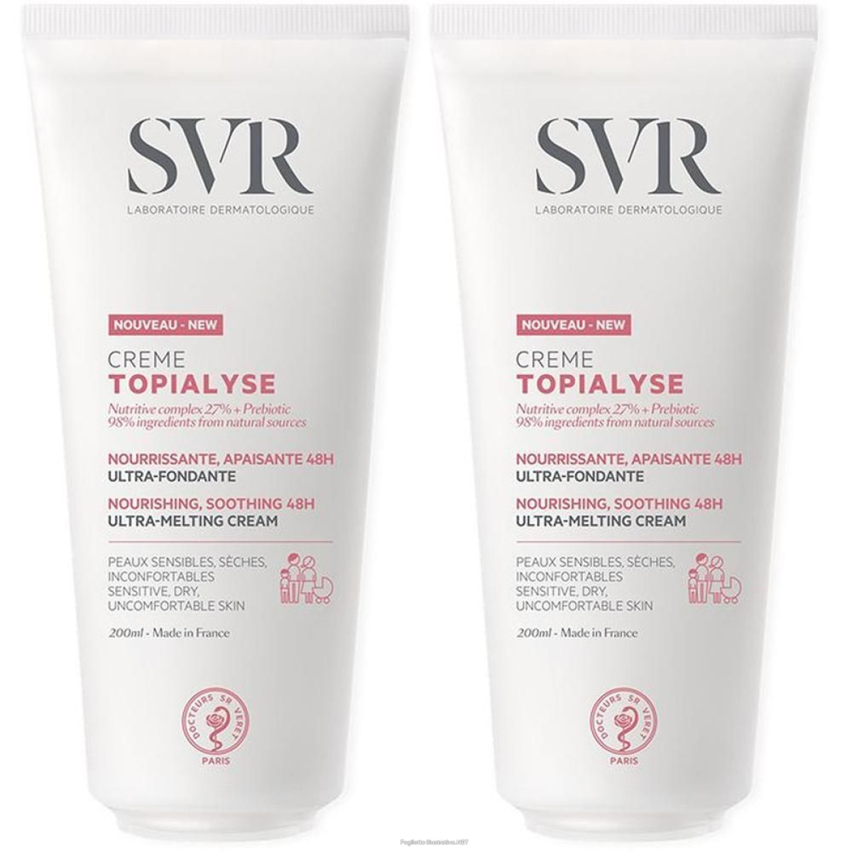Cerca Offerte di svr crème topialyse 2x200 ml crema e acquista online