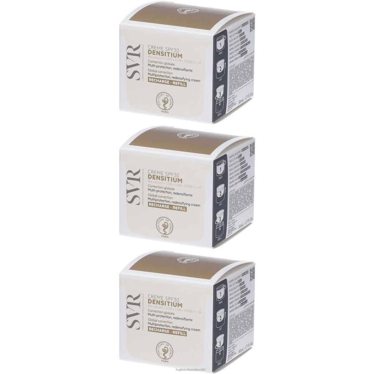 Cerca Offerte di svr densitium crema spf30 ricarica 3x50 ml e acquista online