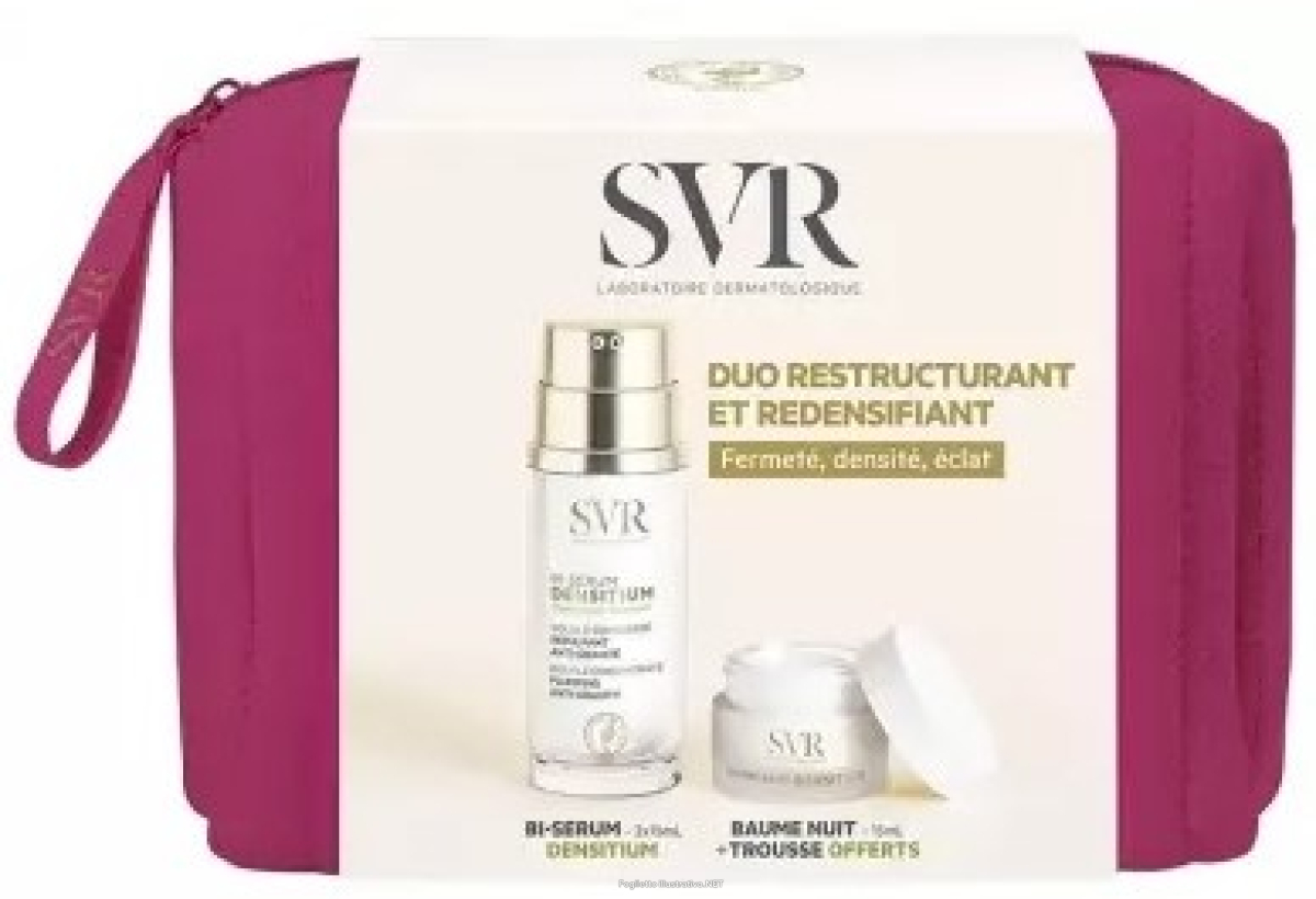 Cerca Offerte di svr duo ristrutturante e ridensificante con bi-serum densitum 2x15ml + balsamo notte densitum 15ml in omaggio e acquista online