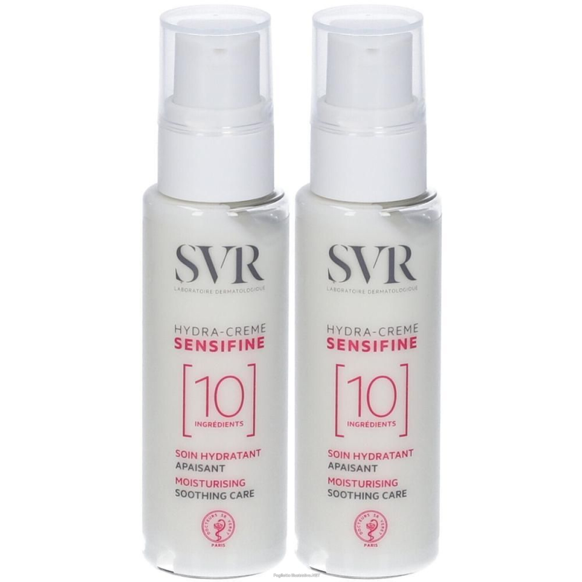 Cerca Offerte di svr hydra-creme sensifine crema viso idratante 2x40 ml e acquista online