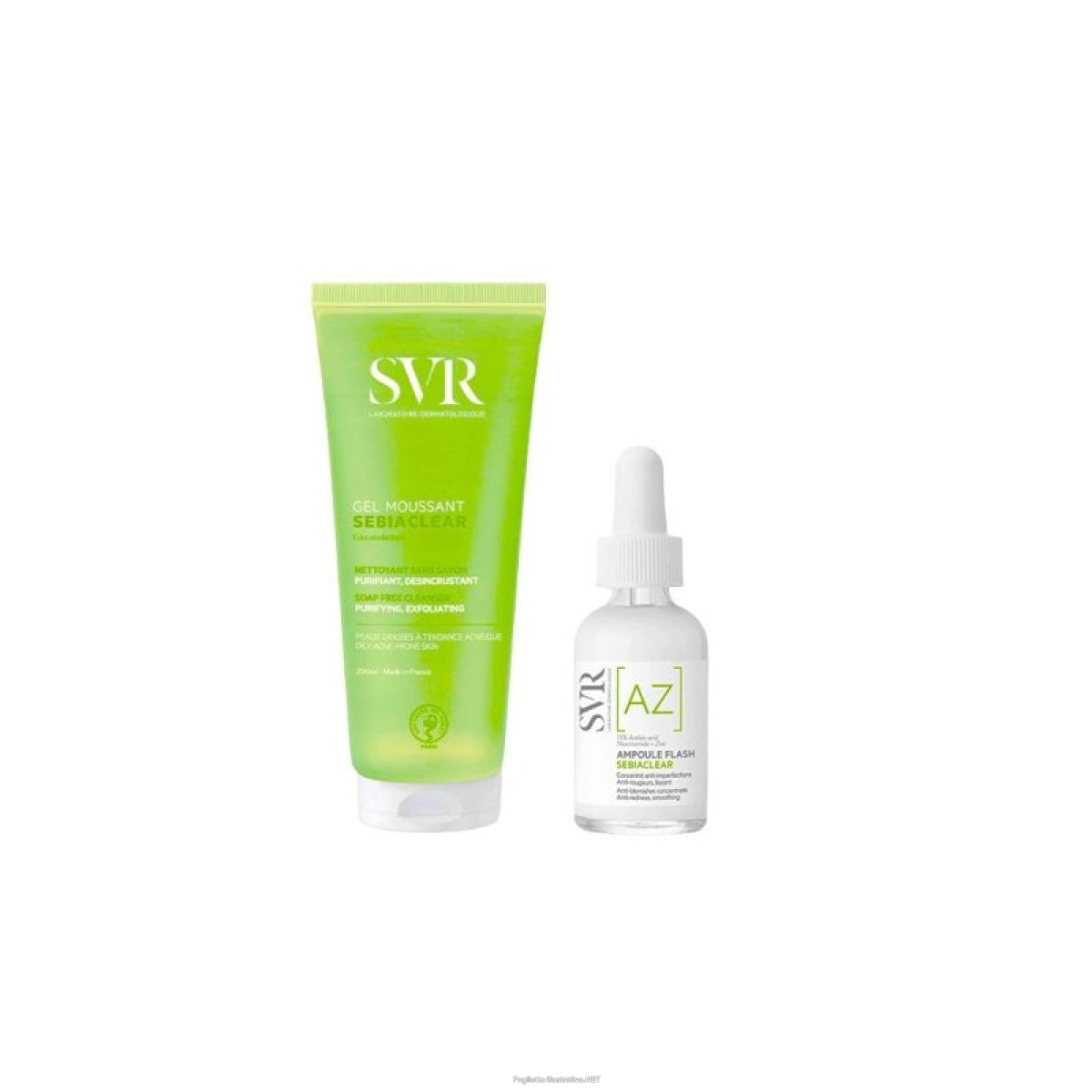Cerca Offerte di svr sebiaclear cofanetto antimperfezioni - ampoule flash concentrato antirossori 30 ml + gel moussant purificante 200 ml + pochette e acquista online